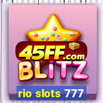 rio slots 777